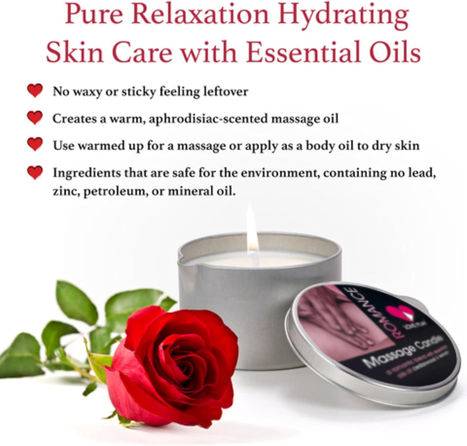 Massage Oil Sensual Candle for Couple Massage